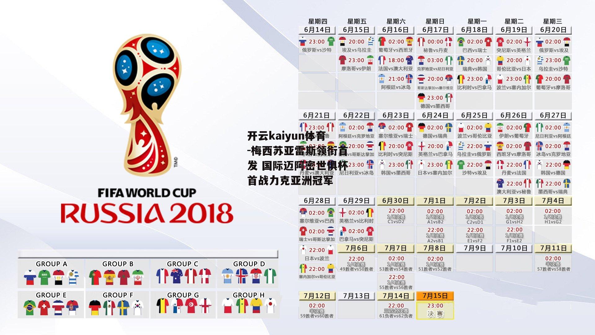 开云kaiyun体育-梅西苏亚雷斯领衔首发 国际迈阿密世俱杯首战力克亚洲冠军